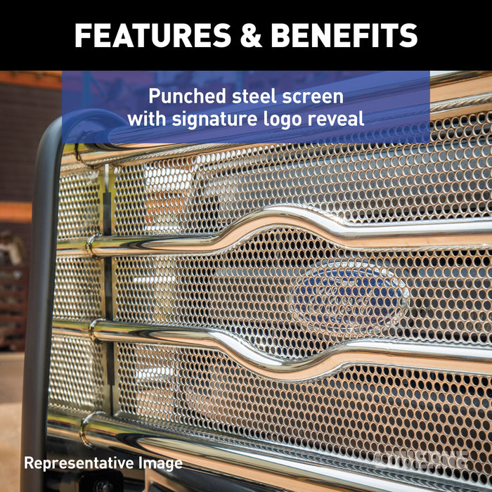 Luverne Prowler Max Polished Stainless Grille Guard Select Silverado Sierra 2500 3500 Model 310713-321112