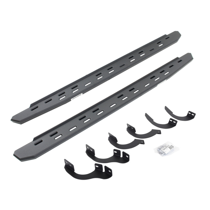 Go Rhino RB30 Slim Line Running Boards with Mounting Bracket Kit Model 69642568SPC