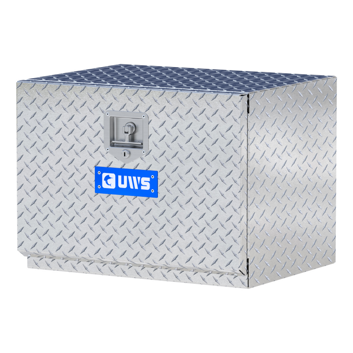 UWS Bright Aluminum 24" Single-Door Underbody Tool Box Model TBUB-24