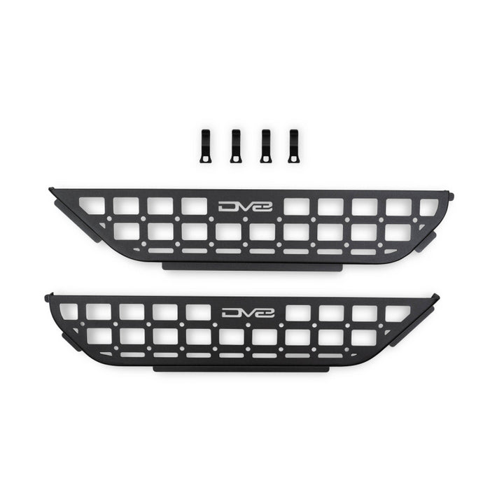 DV8 Offroad 2018-2025 Jeep Wrangler JL, JLU Slim Front Door ONLY Molle Pockets Model MPJL-07