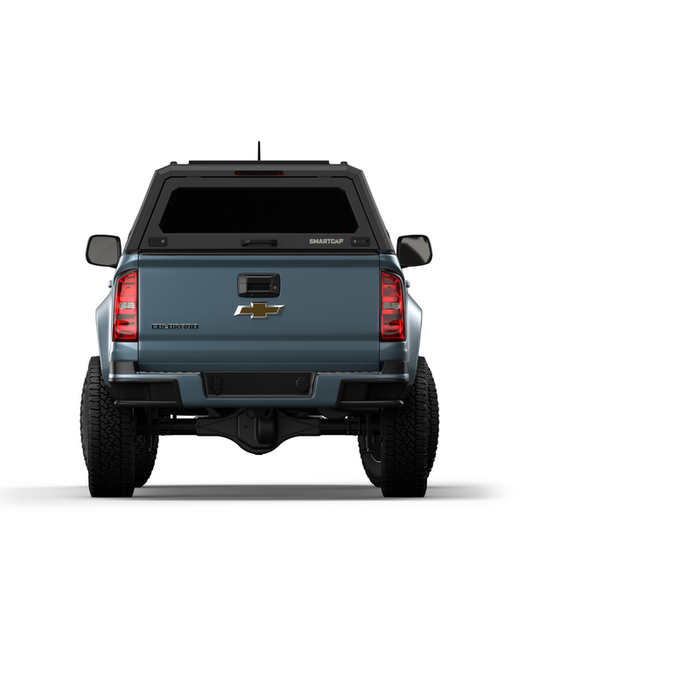 SmartCap Matte Black Truck Bed Cap EVO Sport Series w/ Horizontal Locks Model EV0106-MB