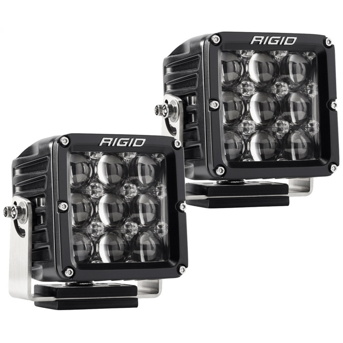 Rigid Industries D-XL PRO LED Light, Hyperspot Optic, Surface Mount, Black Housing, Pair Model 322413