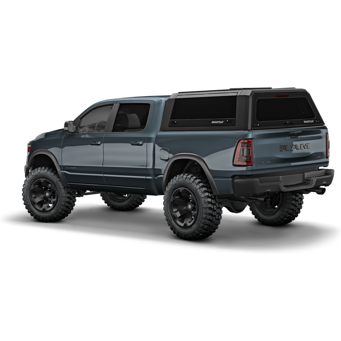 SmartCap Matte Black Truck Bed Cap EVO Sport Series w/ Horizontal Locks Model EV1000-MB