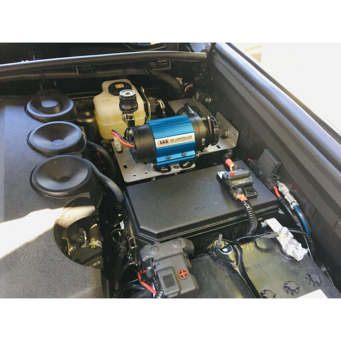 Rago Fabrication 2010-2023 5th Gen Toyota 4Runner Air Compressor Mount Model R1418TT4RARB