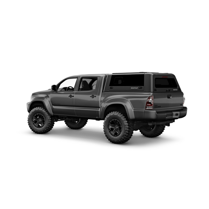 SmartCap Matte Black Truck Bed Cap EVOa Adventure Series w/ Horizontal Locks Model EA1308-MB