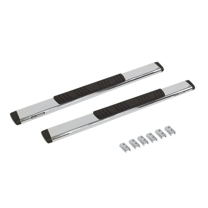 Go Rhino 5" OE Xtreme Low Profile Step Nerf Bars with Mounting Brackets Kit Model 685404552PS
