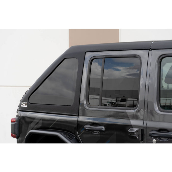 DV8 Offroad 2018-2025 Jeep Wrangler JLU 4-Door Razor Series Fastback Hard Top Model HTJL02-B