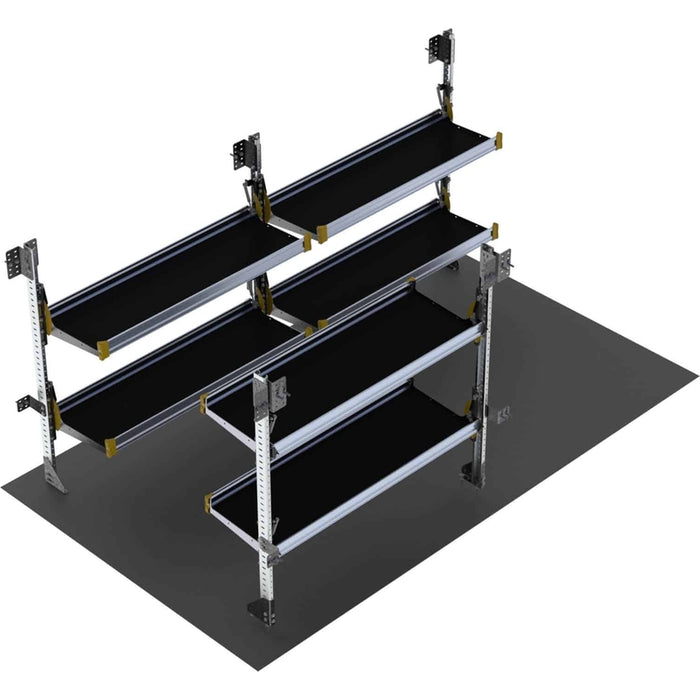 Ranger Design Delivery Van Shelving Package for 14' Box Truck-Enclosed Trailer Model BTL-19