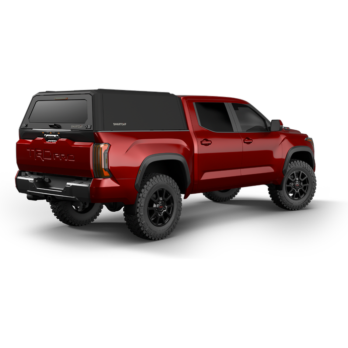SmartCap Matte Black Truck Bed Cap EVOh Hatchback Series w/ Vertical Locks Model EH1310-MB