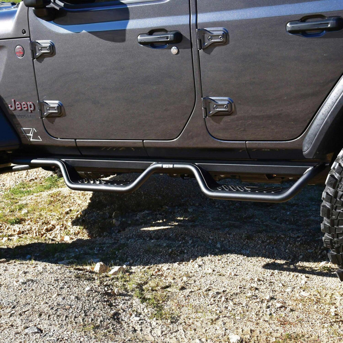 Westin Outlaw Drop Side Steps Textured Black Model 20-14065