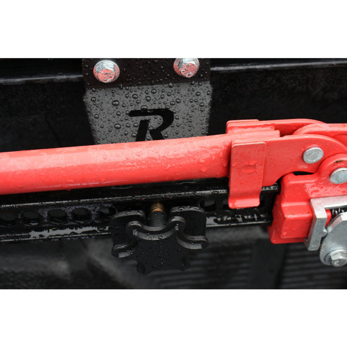 Rago Fabrication Toyota Tacoma & Tundra Bed Rail - Hi-Lift Jack Mounts Model R0000TBRHI
