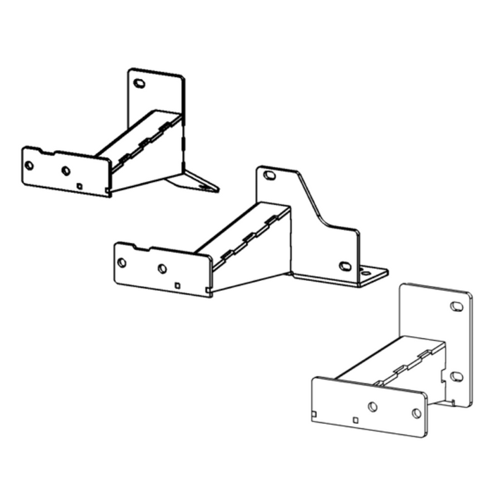 Go Rhino Dominator Xtreme Frame Slider MOUNTING BRACKETS ONLY Model FSD4425TK
