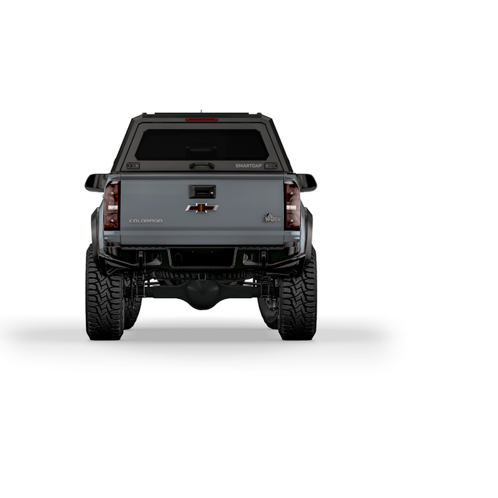 SmartCap Matte Black Truck Bed Cap EVO Sport Series w/ Horizontal Locks Model EV0106-MB