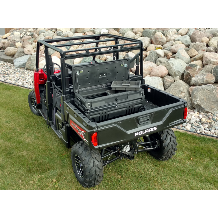 DU-HA Squad Box - Interior/Exterior Portable Storage Extreme Duty Internal Latch W/O Slide Bracket Model 70601