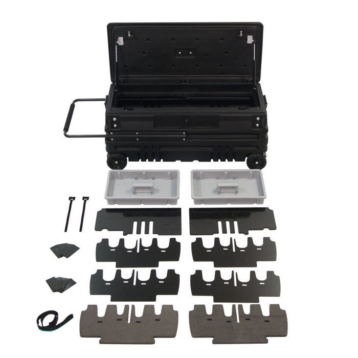 DU-HA Squad Box - Interior/Exterior Portable Storage - Internal Latch W/O Slide Bracket Model 70603