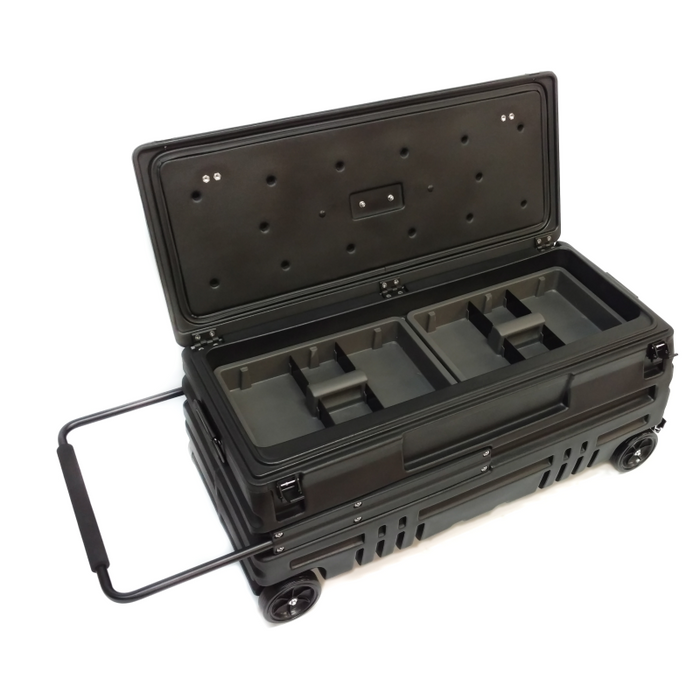 DU-HA Squad Box - Interior/Exterior Portable Storage and Gun Case - Manual Latch W/O Slide Bracket Model 70604