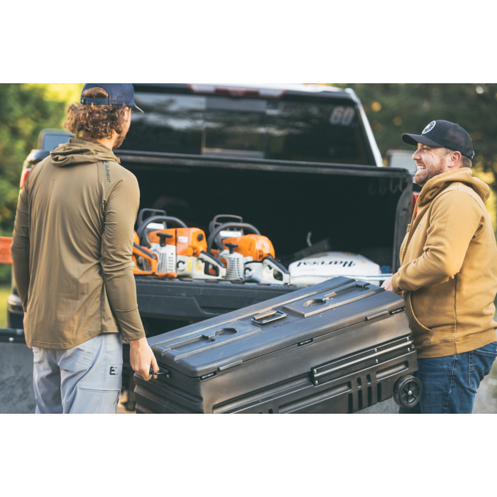 DU-HA Squad Box - Interior/Exterior Portable Storage - Internal Latch W/O Slide Bracket Model 70605
