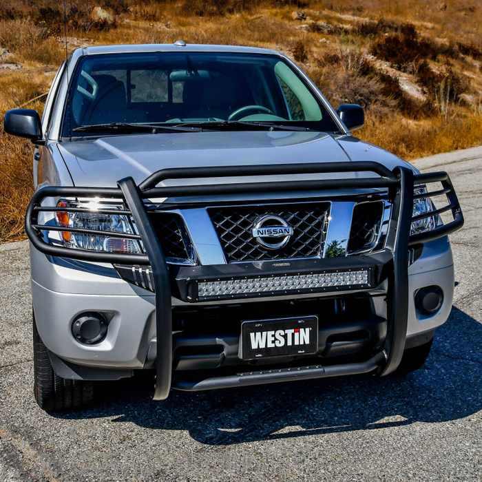 Westin Sportsman X Grille Guard Textured Black Steel Model 40-32075
