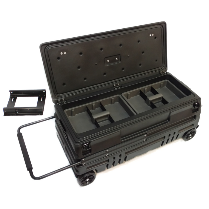 DU-HA Squad Box - Interior/Exterior Portable Storage - Manual Latch W/Slide Bracket Model 70672