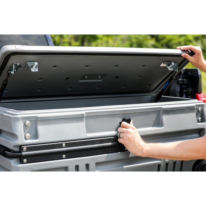 DU-HA Squad Box W/Bracket - Interior / Exterior Portable Storage + Gun Case/Rack Model 70675