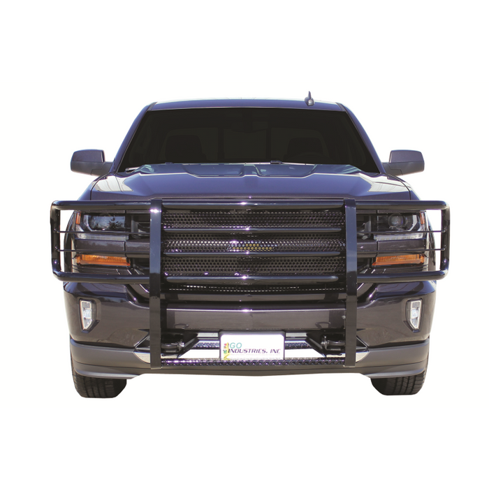 Go Industries Rancher Grille Guard - Black Model 46746