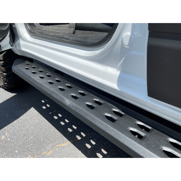 Go Rhino RB20 Slim Line Running Boards with Mounting Brackets Kit Model 69430687SPC