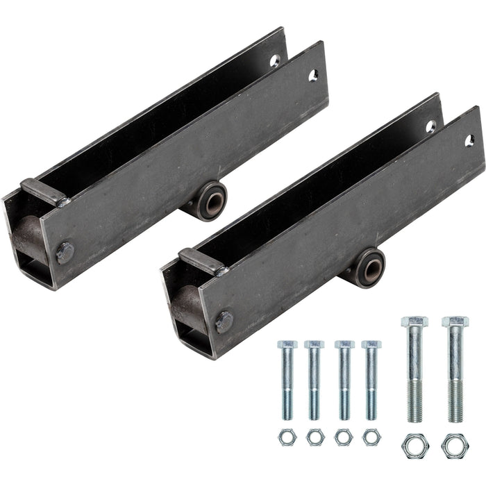 CURT Trailer Axle Attaching Parts (AP) Suspension Kit for 10,000-lb. Slipper Tandem Axles - 48-1/4" - No Equalizer Model 184175