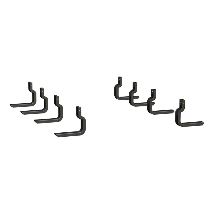 Luverne Regal 7 Black Stainless 78" Oval Side Steps Select Ford F-150 Model 277078-400922