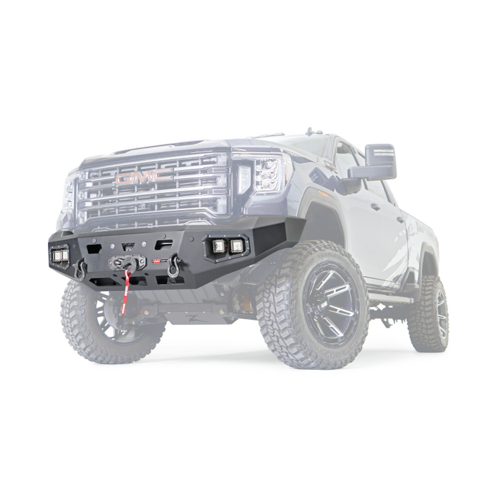 Warn Ascent HD Bumper GMC 2500/3500 W/Out Guard Model 107177