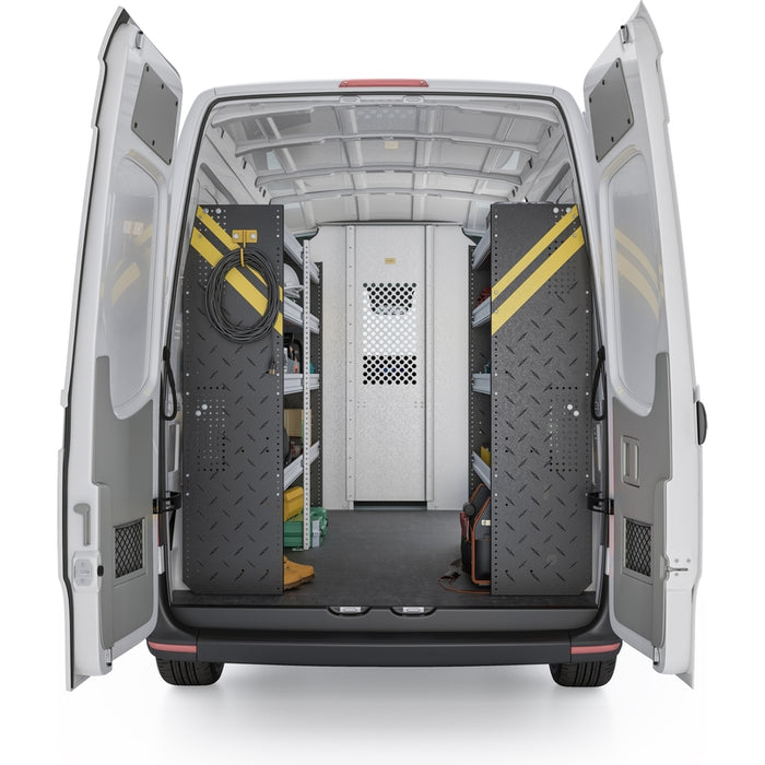 Ranger Design Contractor Van Shelving Package for Mercedes Sprinter High Roof 144" Wheelbase Model DHS-10
