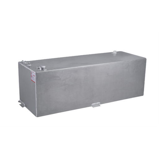 RDS 80 Gallon Rectangular Transfer Tank Bright Aluminum Mill