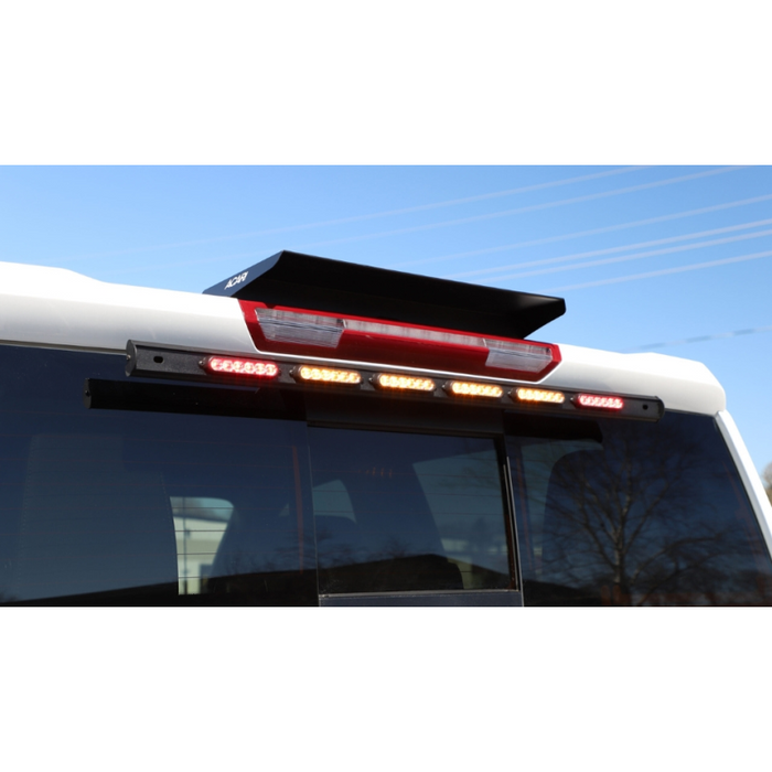 ACARI 20" Talon Series Aluminum Drill-Free Light Mount for 2020 - Present Chevrolet Silverado/GMC Sierra 1500 - 4500 Spoiler Model AT-GM-SPL