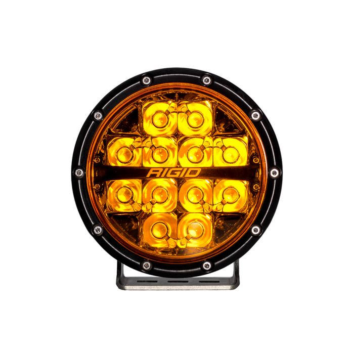 Rigid Industries 360-Series 6 Inch Spot with Amber PRO Lens - Pair Model 36210