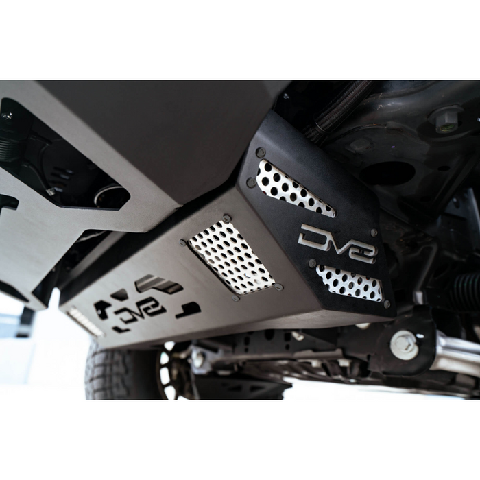DV8 Offroad 2021-2026 Ford Bronco Steel Front Skid Plate Model SPBR-01