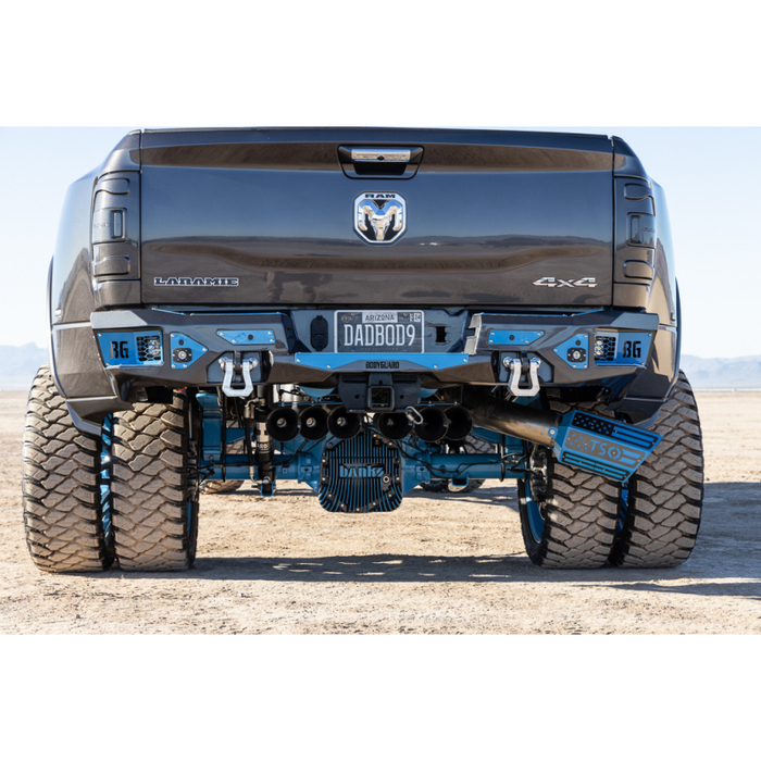 Bodyguard Freedom Rear Sensor Cutouts Bare Metal Model MFR19BYB