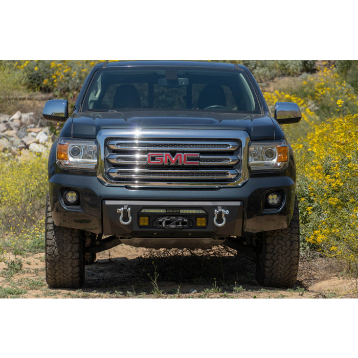 DV8 Offroad 2015-2020 GMC Canyon Centric Front Bumper Model FBGC1-01