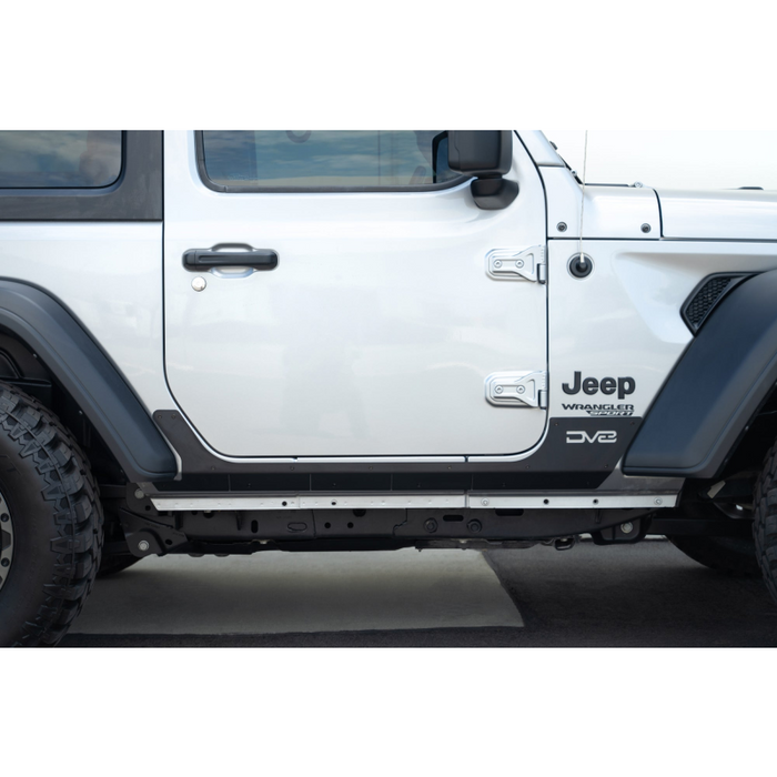 DV8 Offroad 2018-2026 Jeep Wrangler JL 2-Door Rock Skins Model SRJL-29