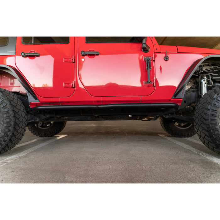 DV8 Offroad 4-Door OE Plus Running Boards Model SRJK-08