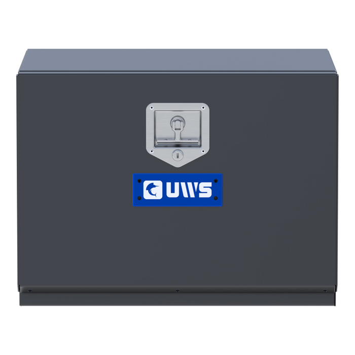 UWS Matte Black Steel 24" Single-Door Underbody Tool Box Model ST-TBUB-24-MB