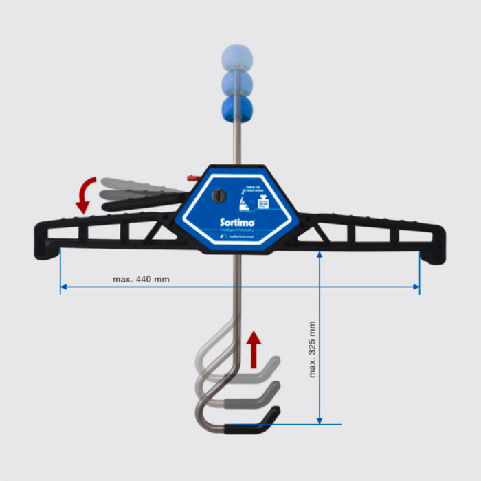 Sortimo Ladder Clamp, Vpe 2 Pieces Model 6000014968