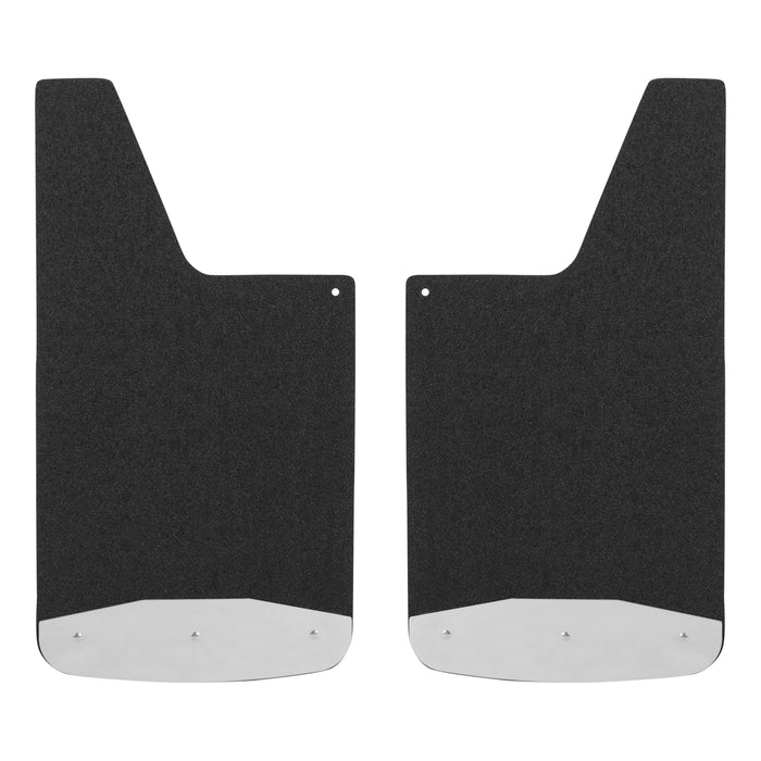 Luverne Universal Front or Rear 12" x 23" Textured Rubber Mud Guards (2 Flaps) Model 251223