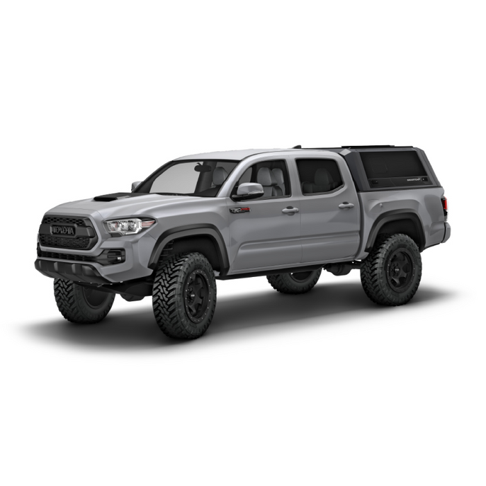 SmartCap Matte Black Truck Bed Cap EVO Sport Series w/ Vertical Locks Model EV1316-MB
