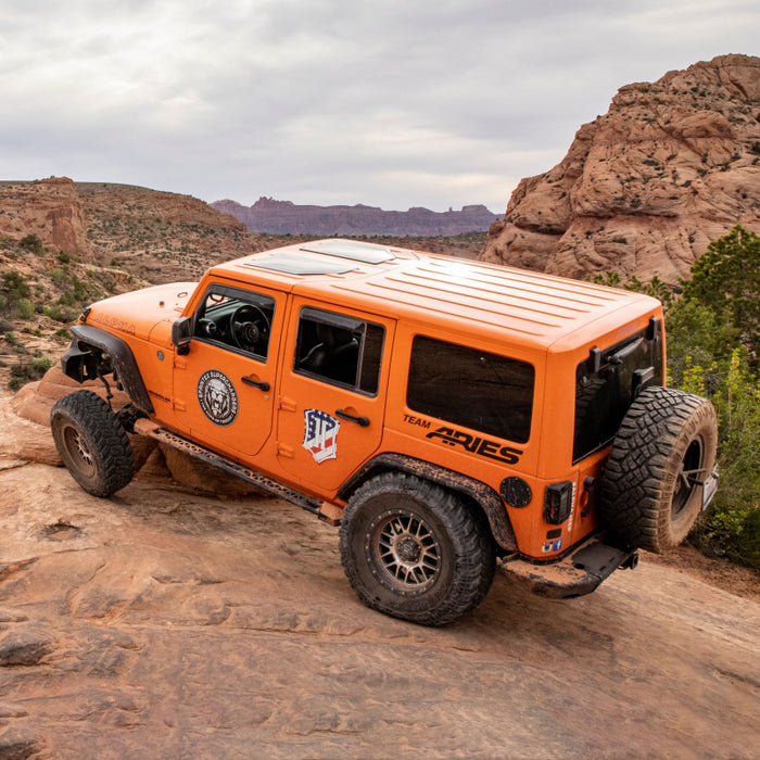 ARIES Rocker Step Running Boards, Select Jeep Wrangler JK Unlimited Model 2074101