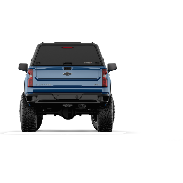 SmartCap Matte Black Truck Bed Cap EVOd Defender Series w/ Vertical Locks Model ED0108-MB