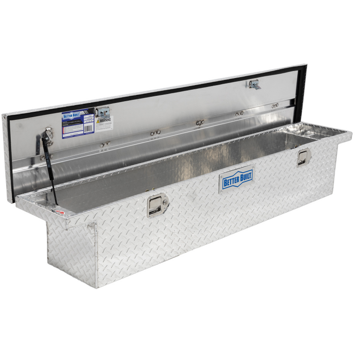 Better Built 69" Bright Aluminum Narrow Low Profile Crossover Classic Tool Box Model 73010284