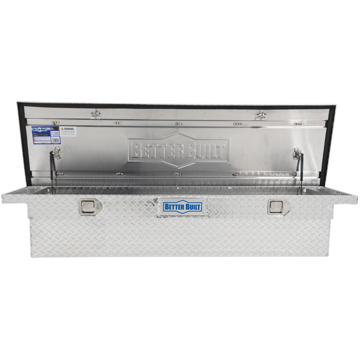 Better Built 69" Aluminum Crown Series Low Profile Crossover Tool Box Model 73010911