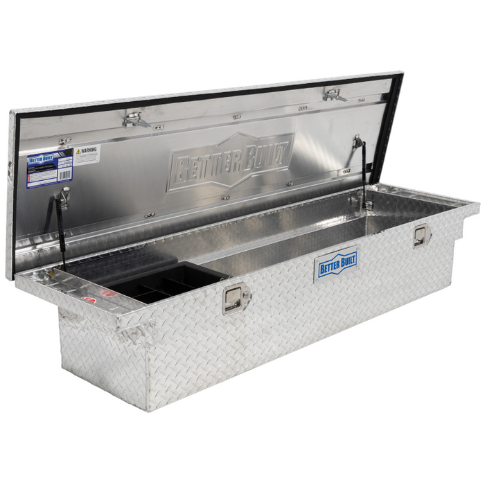 Better Built 69" Aluminum Crown Series Low Profile Crossover Tool Box Model 73010911