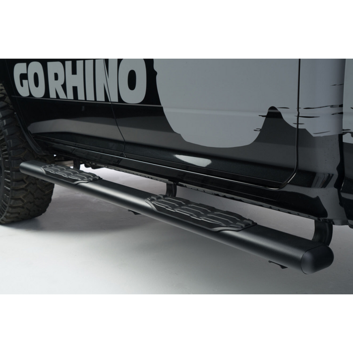 Go Rhino 5" 1000 Series Step Nerf Bars with Mounting Brackets Kit Model 105439987T