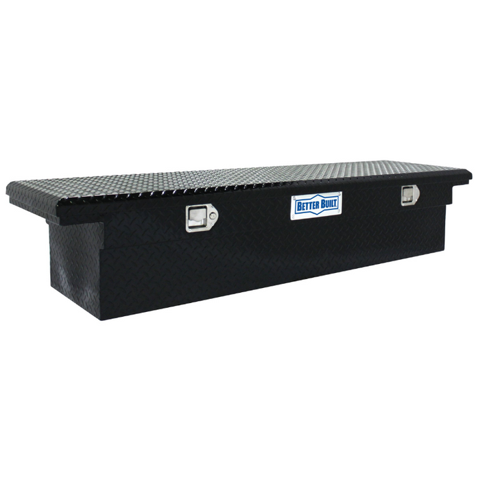 Better Built 69" Gloss Black Aluminum Crown Series Low Profile Crossover Tool Box Model 73210095
