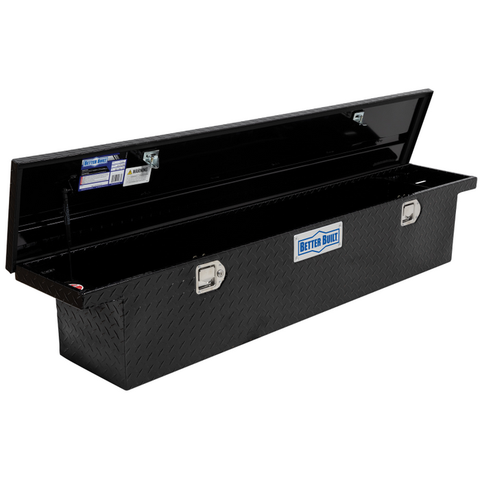 Better Built 69" Gloss Black Aluminum Crown Series Slimline Low Profile Tool Box Model 73210283